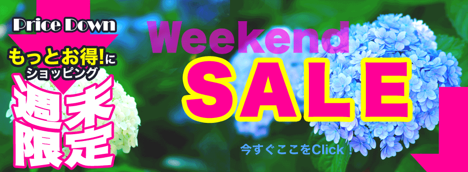 週末限定セール