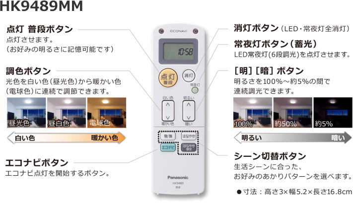 イーライン 照明器具激安販売 PANASONIC HK9489MM